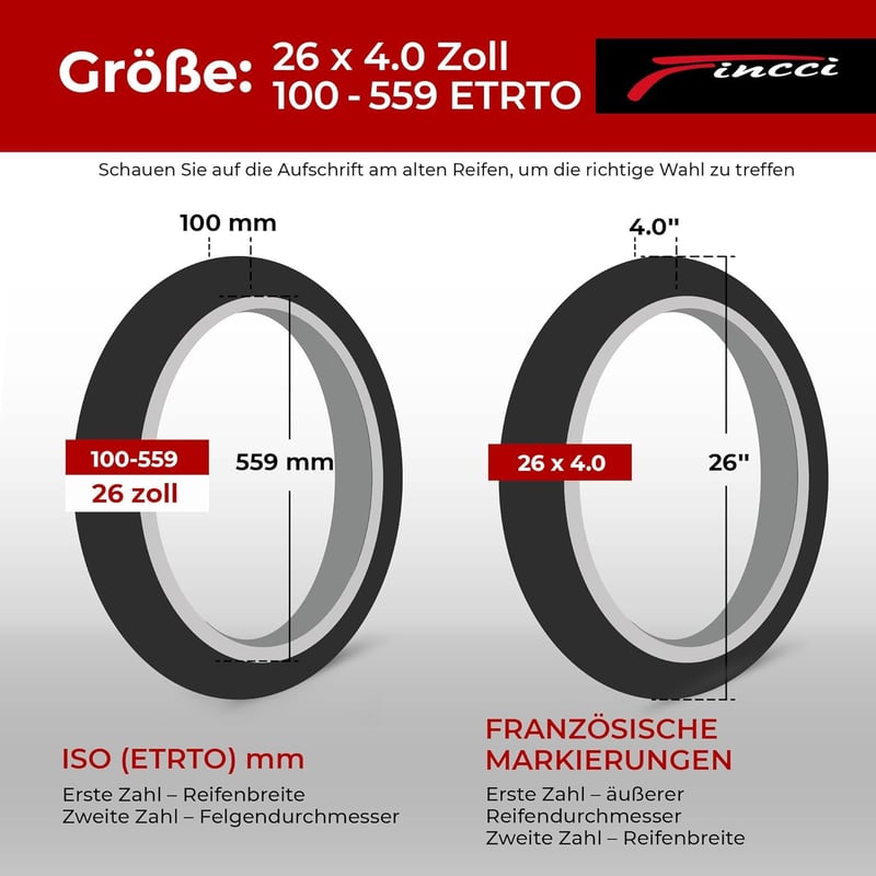Fincci 26 x 4.00 fatbike gumiabroncs 100-559 pár 2 db 48 mm Schrader szeleppel belsőkkel MTB terep kerékpárhoz