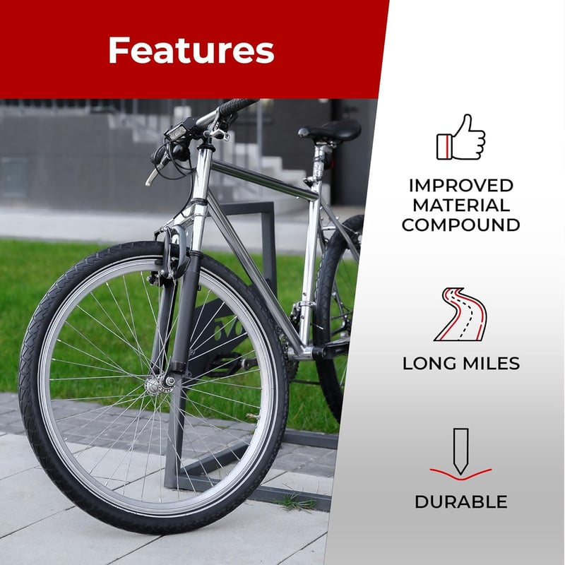 Fincci 26x1.95 Kerékpár Gumi Defektálló 3mm Városi Trekking MTB Kerékpárhoz