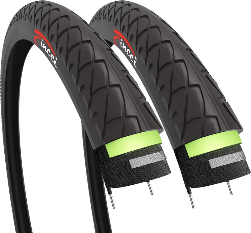 Fincci 26x1.95 Kerékpár Gumi Defektálló 3mm Városi Trekking MTB Kerékpárhoz