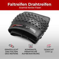 Fincci 26x4.0 Fat Bike Gumiabroncs Pár - MTB Fatbike Kerékpár Gumi 4