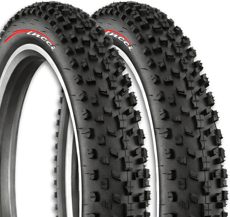 Fincci 26x4.0 Fat Bike Gumiabroncs Pár - MTB Fatbike Kerékpár Gumi