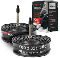 Fincci 28 colos kerékpár tömlő 2db 700x35c 38c Schrader Presta szelep 1
