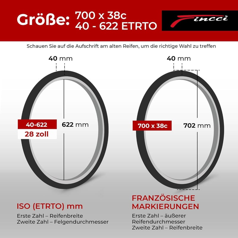 Fincci 700c x 38c Kevlar Gravel Kerékpárgumi Pár 28 Zoll Pannaszűrővel Trekking Város Hibrid Cyclocross