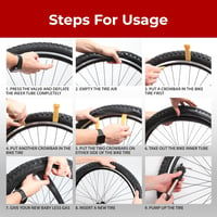 Fincci Fatbike Belső Gumi 26 x 4.0 - MTB Kerékpár Tömlő Schrader Autószeleppel, 48 mm, Hegyi Biciklihez, E-Bike-hoz 5