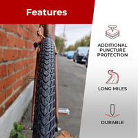 Fincci Gravel 700x35c Kerékpárgumi 28" Pannenschutz Kevlar Hajtogatható 7