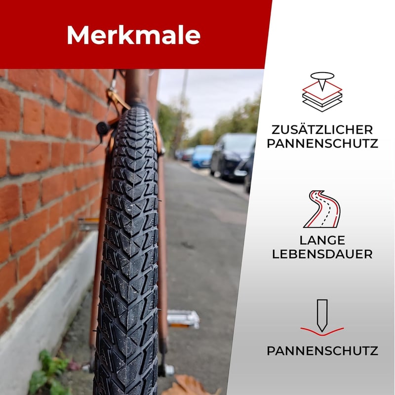 Fincci Gravel Kerékpárgumi 700x35c Pár Kevlar Pannenschutz Trekking Hibrid E-bike
