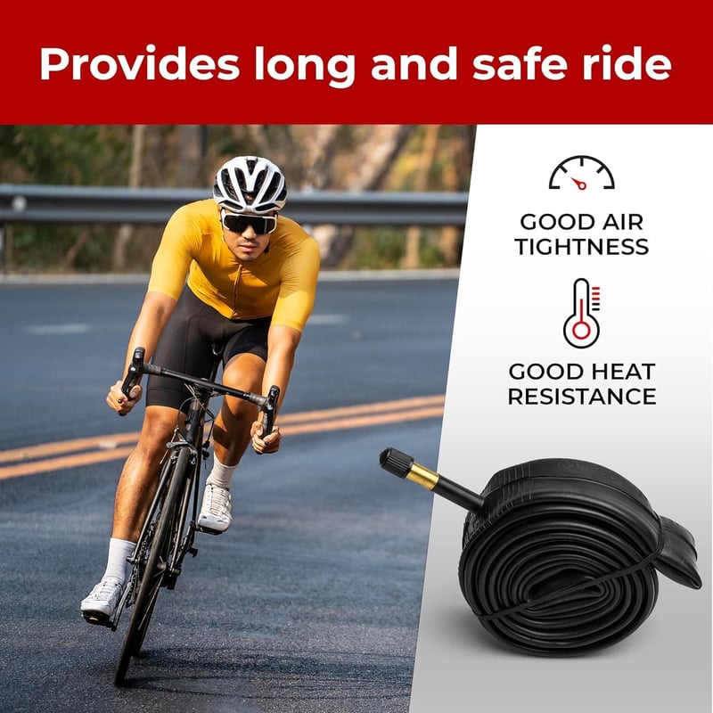 Fincci Kerékpár Belső Gumi 2 db-os Szett 26" Méretben - Butyl Gumi MTB Biciklihez, Schrader Szelepes, 1,25-1,50" Szélességű

AI: I've create