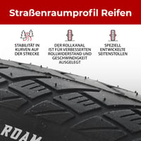 Fincci Kerékpár Gumi 28 Hüvelyk 700x32c Kevlar Defektvédelem Városi Trekking Hibrid E-bike Kerékpár Abroncs Pár Fekete 4