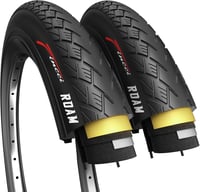 Fincci Kerékpár Gumi 28 Hüvelyk 700x32c Kevlar Defektvédelem Városi Trekking Hibrid E-bike Kerékpár Abroncs Pár Fekete 1
