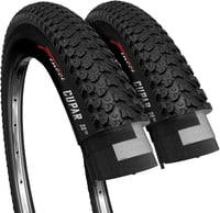 Fincci MTB Kerékpár Gumi 26 x 2.125 - Összehajtható Külső Gumiabroncs Hegyi, Városi és Elektromos Kerékpárokhoz, Gumikészlet 1