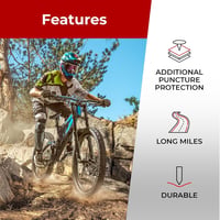 Fincci MTB Kerékpár Külső Gumi 27.5/29 x 2.35" - 2 db Összehajtható Terepgumi 1 mm Nylon Védelemmel Hegyi Biciklizéshez, Sáros Utakra 6