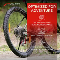 Fincci MTB Kerékpár Külső Gumi 27.5/29 x 2.35" - 2 db Összehajtható Terepgumi 1 mm Nylon Védelemmel Hegyi Biciklizéshez, Sáros Utakra 7