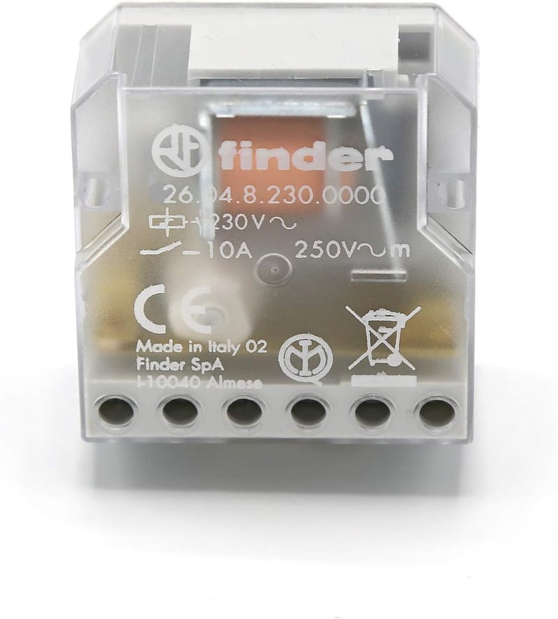 Finder 230V Impulse Kapcsoló 2 Fázis 10A Vezérlődoboz