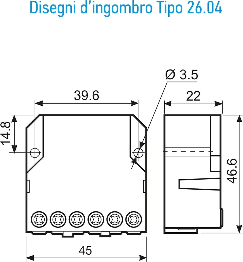 Finder 230V Impulse Kapcsoló 2 Fázis 10A Vezérlődoboz