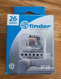 Finder 260280120000PAS Lépcsőzetes Relé 230V 1 Váltó 10A 2