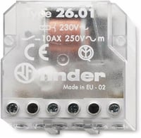 Finder 260280120000PAS Lépcsőzetes Relé 230V 1 Váltó 10A 1