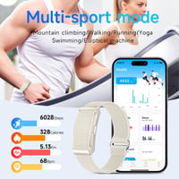 Findtime inteligentný náramok, fitness tracker, krokomer, monitor zdravia, merač tepu, športové hodinky 3