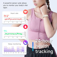 Findtime inteligentný náramok, fitness tracker, krokomer, monitor zdravia, merač tepu, športové hodinky 2