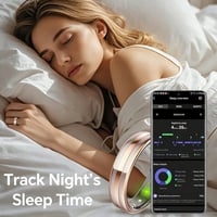findtime Smart Ring Ultra Slim okos gyűrű pulzus- és alvásfigyelővel, véroxigén-mérővel 4