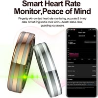 findtime Smart Ring Ultra Slim okos gyűrű pulzus- és alvásfigyelővel, véroxigén-mérővel 5