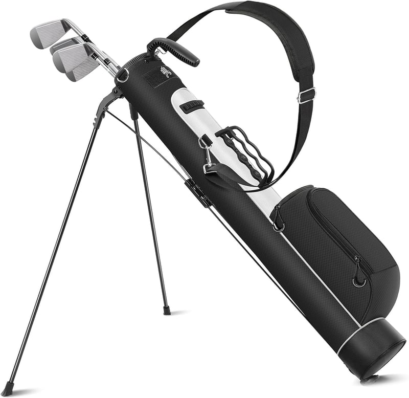Findway Golf Stand Bag 2 részes osztóval, vállpánttal és zsebekkel