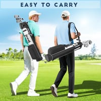 Findway Golf Stand Bag 2 részes osztóval, vállpánttal és zsebekkel 7