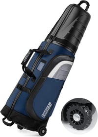 Findway Golf Utazótáska Kerekekkel, Vízálló Golfbag Repüléshez 1