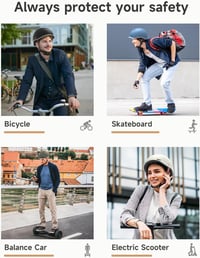 Findway kerékpáros sisak szellőzéssel, állítható, könnyű, antitolvaj védelemmel 4