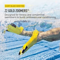 Labele de înot pentru antrenament Finis Z2 Zoomers Gold 2