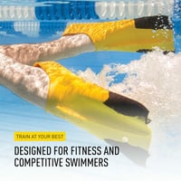 Labele de înot pentru antrenament Finis Z2 Zoomers Gold 6