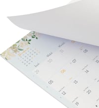 Finocam mágneses havi naptár 2026, jegyzetelhető tervezőblokk - 250x200 mm 6