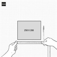 Finocam mágneses havi naptár 2026, jegyzetelhető tervezőblokk - 250x200 mm 8