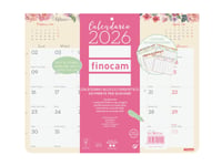 Finocam magnetski mjesečni kalendar 2026, blok za bilješke - 250x200 mm 1