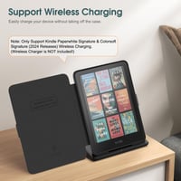 Puzdro Fintie pre 7-palcovú čítačku Kindle Paperwhite (12. generácia) a Kindle Colorsoft, s magnetickým zatváraním, funkciou automatického uspania/prebudenia, čierne 6