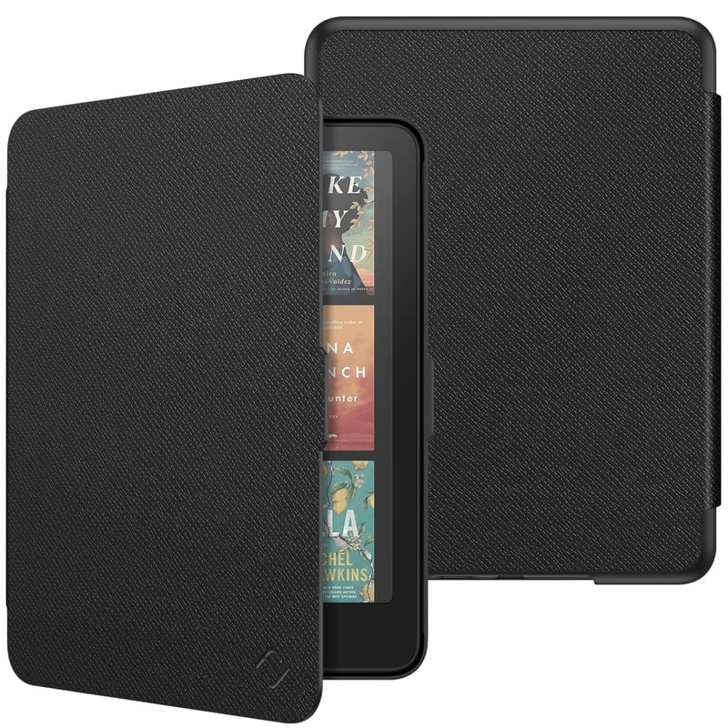 Puzdro Fintie pre 7-palcovú čítačku Kindle Paperwhite (12. generácia) a Kindle Colorsoft, s magnetickým zatváraním, funkciou automatického uspania/prebudenia, čierne