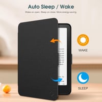 Puzdro Fintie pre 7-palcovú čítačku Kindle Paperwhite (12. generácia) a Kindle Colorsoft, s magnetickým zatváraním, funkciou automatického uspania/prebudenia, čierne 3