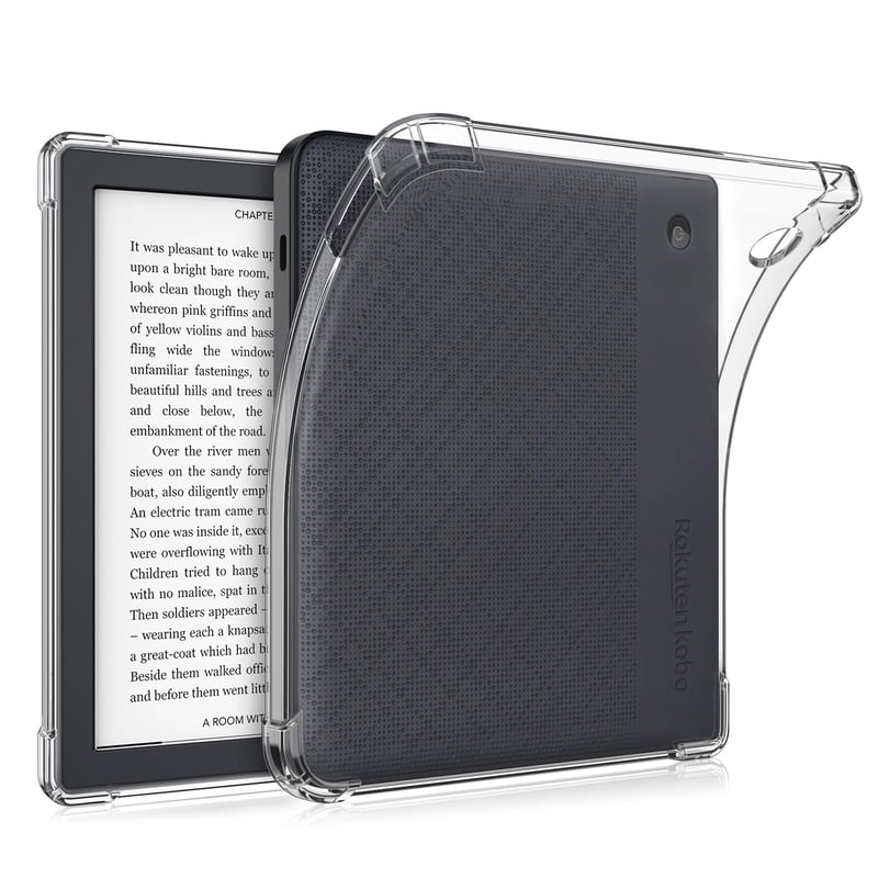 Husă transparentă Fintie pentru e-reader Tolino Vision Color (2024) și Vision 6 (2021) - carcasă de protecție rigidă (back cover)