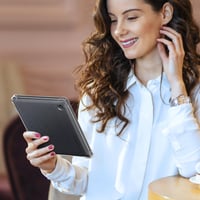 Husă transparentă Fintie pentru e-reader Tolino Vision Color (2024) și Vision 6 (2021) - carcasă de protecție rigidă (back cover) 6
