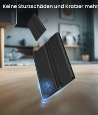 Obal Fintie Folio pre Microsoft Surface Pro 12 palcov, model 2025 - ochranné puzdro v čiernej farbe 6