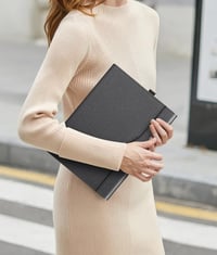 Obal Fintie Folio pre Microsoft Surface Pro 12 palcov, model 2025 - ochranné puzdro v čiernej farbe 8