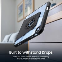 Fintie 360°-ban forgatható tok iPad (A16) 11. gen. 2025 / 10. gen. 2022-höz ceruzatartóval - fekete 7