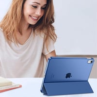 Fintie iPad 11. gen. 2025 / iPad 10. gen. 2022 ultravékony tok átlátszó hátlappal - Navy 9
