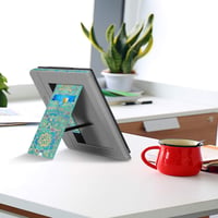 Husă Fintie pentru Kobo Libra H2O și Tolino Vision 5 2019 E-reader - cu Suport, Compartiment pentru Carduri, Curea de mână și Funcție Auto Sleep/Wake, Jad 8