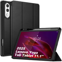 Puzdro Fintie pre tablet Lenovo Yoga 11,1" 2025 (TB710FU) – ultratenký ochranný kryt z TPU s držiakom na pero, čierny 1