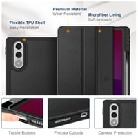 Puzdro Fintie pre tablet Lenovo Yoga 11,1" 2025 (TB710FU) – ultratenký ochranný kryt z TPU s držiakom na pero, čierny 6