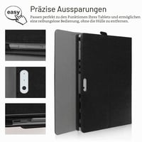 Puzdro Fintie pre Microsoft Surface Pro 7+ (2021) / Pro 7 / 6 / 5 / 4 / 3 12,3", viacuhlový stojan, prémiová syntetická koža, kompatibilné s Type Cover 3