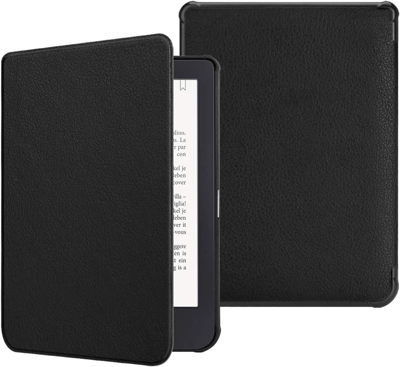 Fintie Tolino Shine 3 tok - ultravékony flip case mágneses zárral és alvó mód funkcióval - *Black