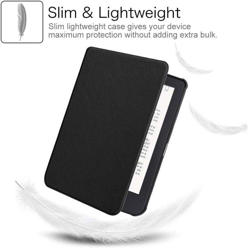 Fintie Tolino Shine 3 tok - ultravékony flip case mágneses zárral és alvó mód funkcióval - *Black