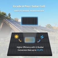 FIREFLY ENERGY 200W monokristályos napelem modul 2