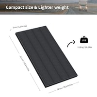 FIREFLY ENERGY 240W Monokristályos Napelem Panel Fekete Kivitelben - Erkélyre, Kertbe, Lakóautóra, Hajóra - TOPCon-N Technológia, IP65 Védel 4